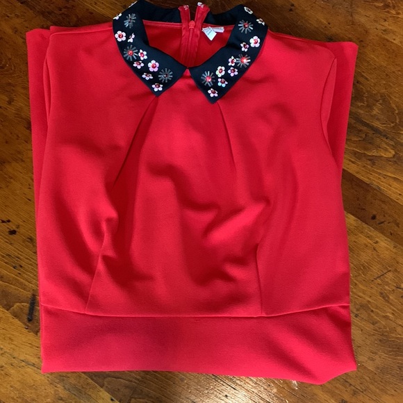 ELLE RED DRESS - Picture 8 of 8